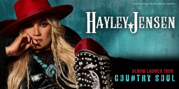 LP】 Hayley Jensen / Country Soul (Aquamarine W / Red