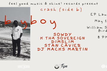 Boyboy - Crash (Side B) EP Launch