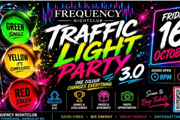 TRAFFIC LIGHT PARTY 3.0 | FREQUENCY NIGHTCLUB | FRI 16 OCTOBER
