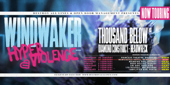 Windwaker 'Hyperviolence' Australian Tour 2024