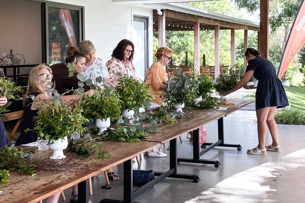 GourMay Mary Valley Flowers & Food Workshop