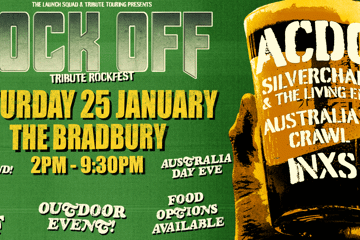 ROCK OFF Australia Day Eve - Tribute Rockfest