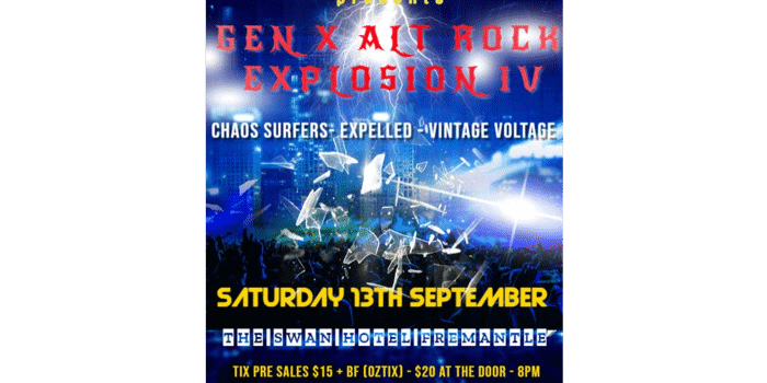 Gen X Alt Rock Explosion IV - Hosted by Expelled