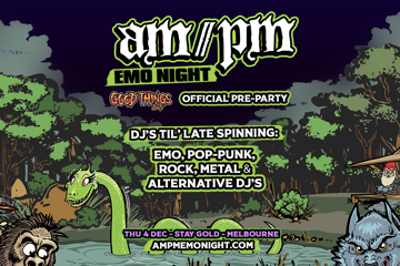 am//pm emo night x good things pre-party // melbourne