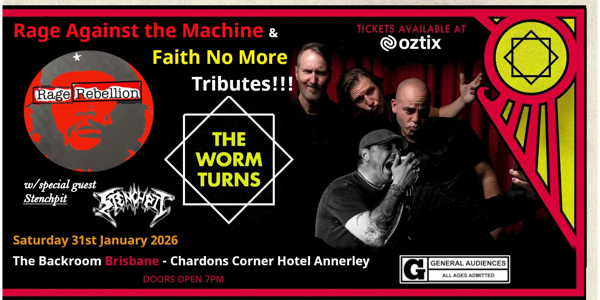 Faith No More and Rage Against The Machine Tribute Show poster