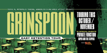 Grinspoon Easy Detention Tour