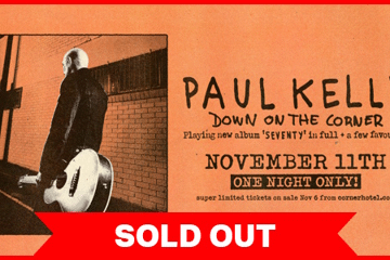 Paul Kelly Down on the Corner