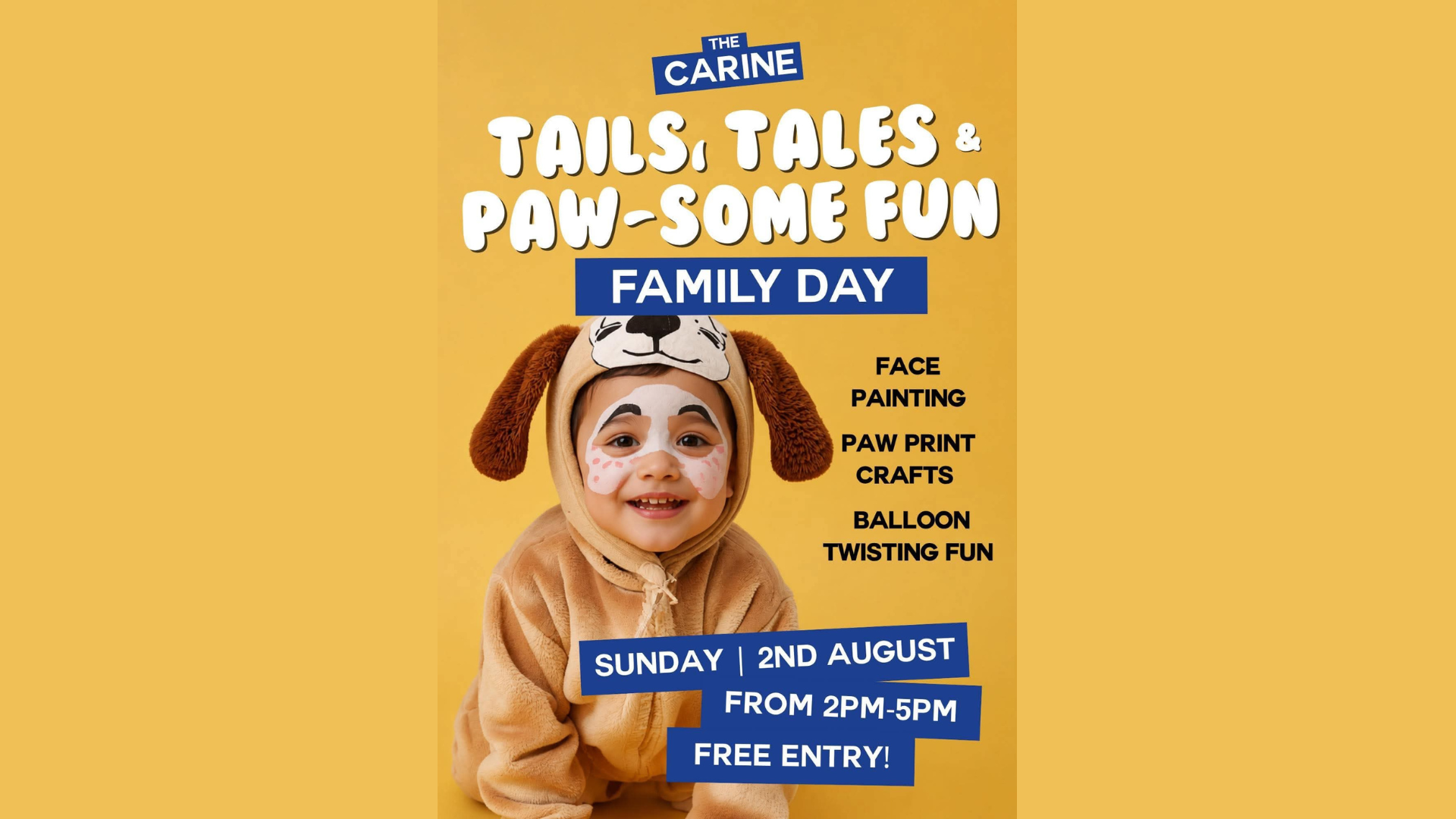 TAILS, TALES &amp; PAW-SOME FUN FAMILY DAY