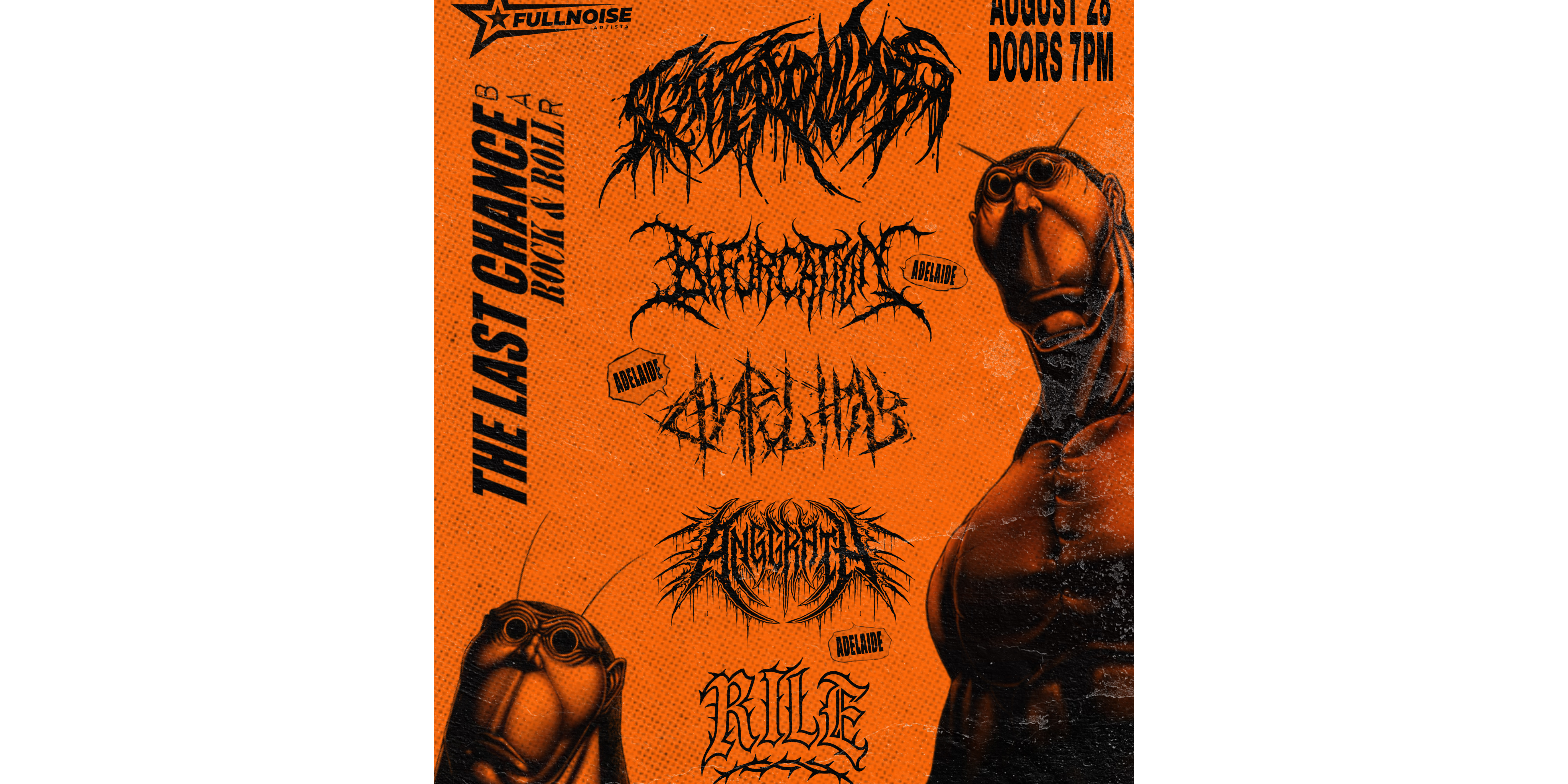 SCATTERED LIMBS + BIFURCATION @ LAST CHANCE