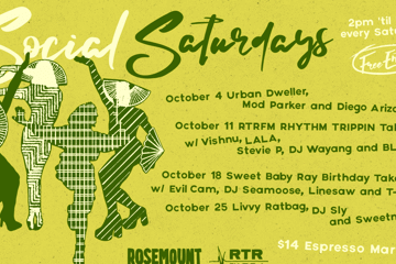 Rosemount Hotel X RTRFM Social Saturdays October