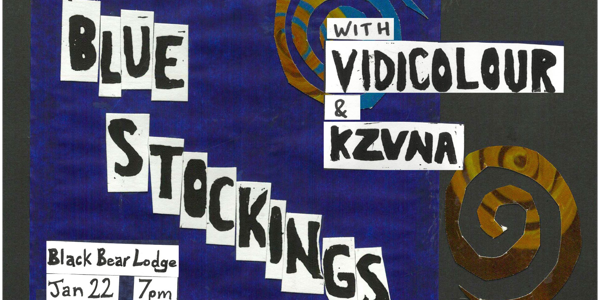 Blue Stockings, kzvna & Vidicolour poster