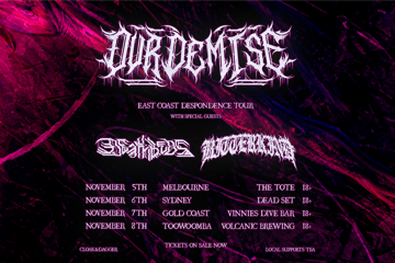 Our Demise “DESPONDENCE” TOUR-Sydney FREE SHOW
