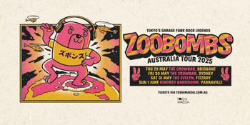 ZOOBOMBS (JPN) Australia Tour 2025