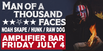 MAN OF A THOUSAND FACES 'Dumb It Down' Release Party