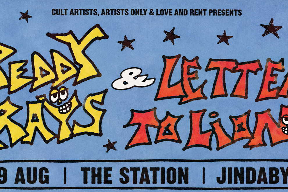 Beddy Rays + Letters to Lions