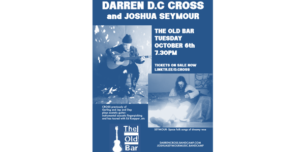 DARREN CROSS (GERLING / JEP & DEP) live at The Old Bar - Concert poster