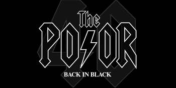 The Poor plays BACK IN BLACK