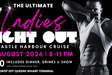 The ULTIMATE LADIES NIGHT OUT on Newcastle Harbour! Bad Boys Afloat