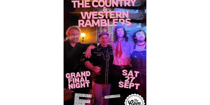 The Country & Western Ramblers - Grand Final Night [FREE ENTRY]