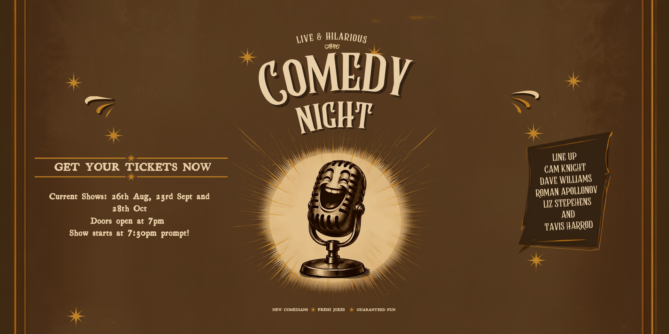 Semi Pro Comedy Night