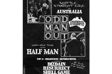 ODD MAN OUT (USA) + HALF MEN (QLD)