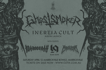 Ghostsmoker Inertia Cult Album Launch with Astrodeath, Black Aleph & Reekmind