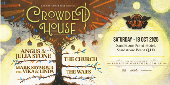 Buses & Car Park Passes - Red Hot Summer | Crowded House