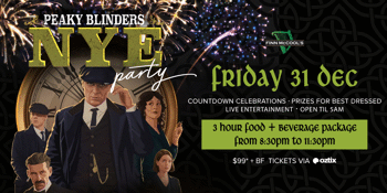 Peaky Blinders New Years Eve Party