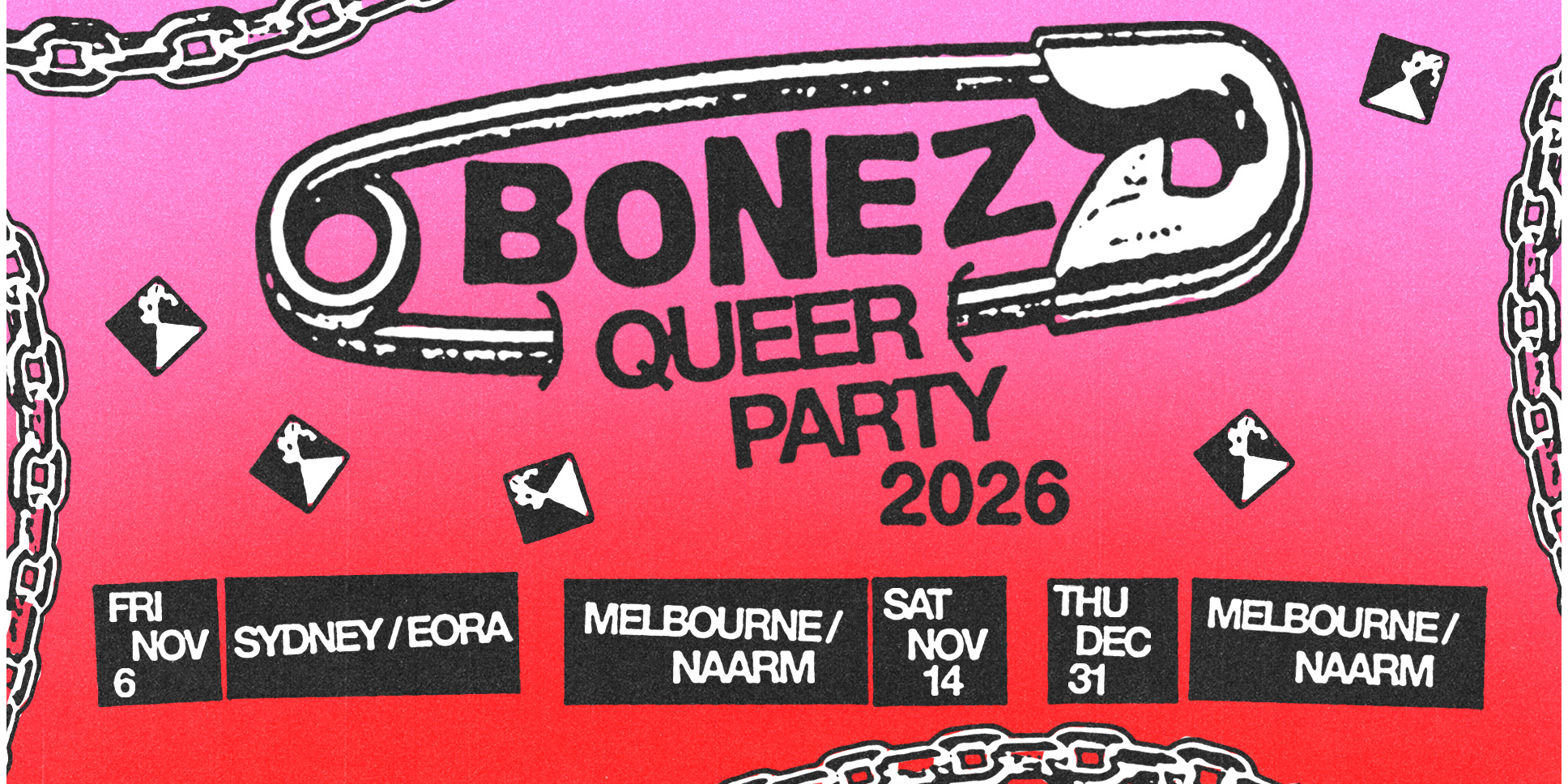 BONEZ PUNK ROCK DISCO NYE
