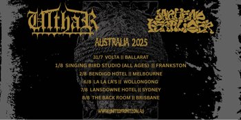 ULTHAR and JARHEAD FERTILIZER Australian Tour 2025