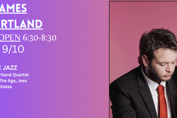 **FREE ENTRY** James Shortland (Front Bar)