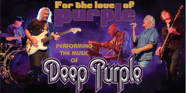 For The Love Of Purple – The Music of Deep Purple live at Brass Monkey in Cronulla on March 28, 2026 - Concert poster