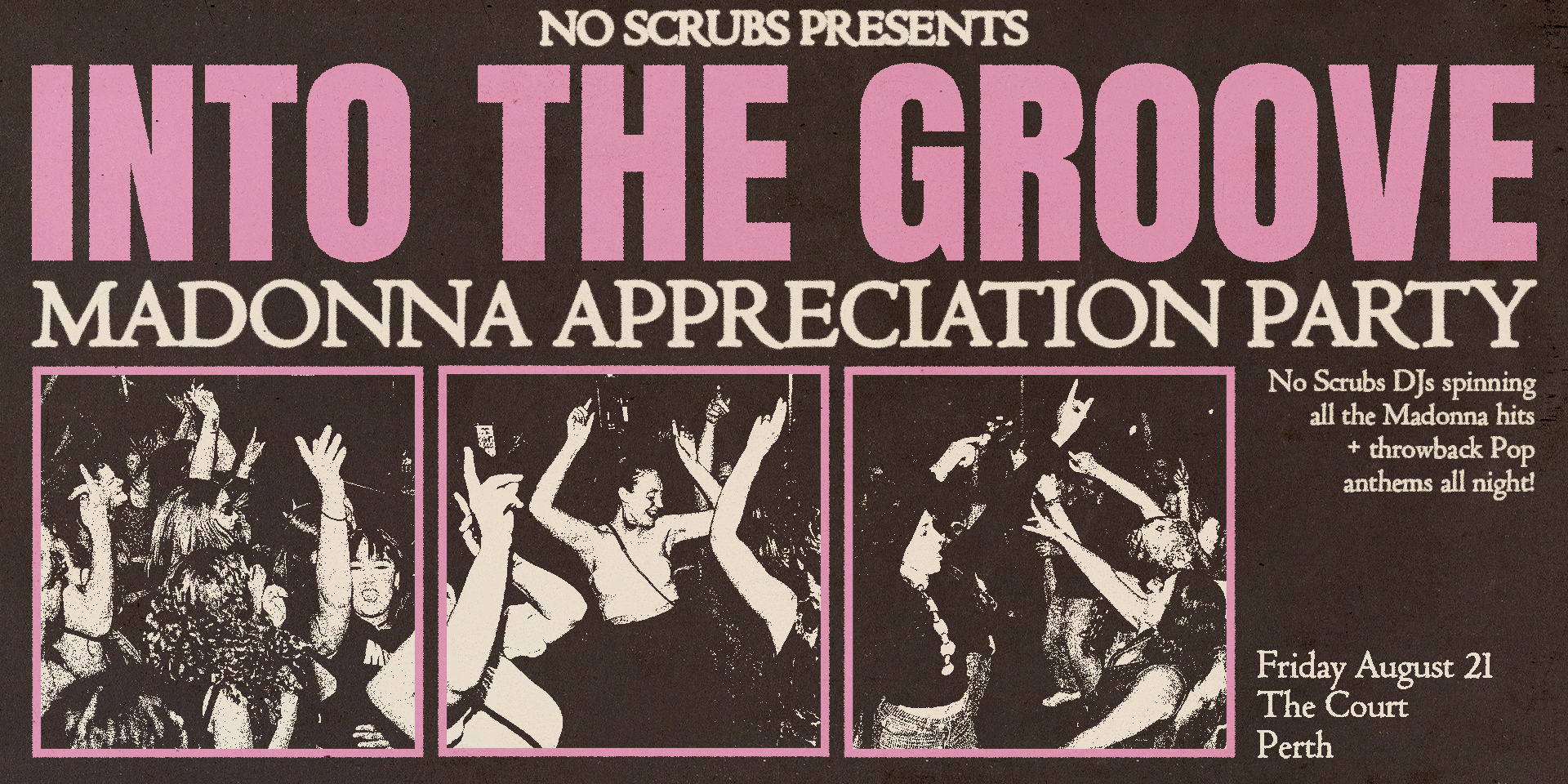 Into The Groove: Madonna Appreciation Party - Perth
