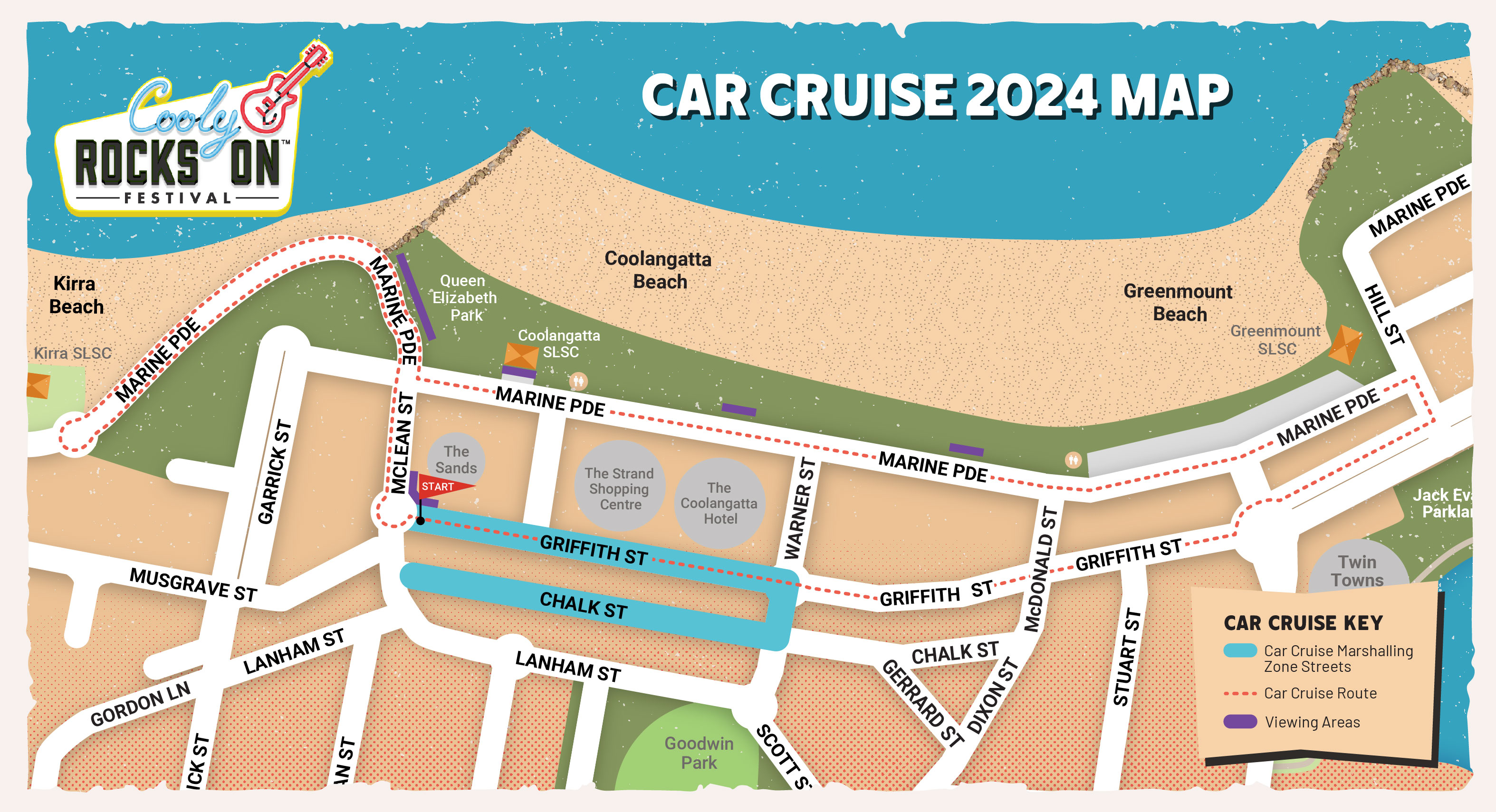 Cooly Rocks On 2024 - Saturday Night Car Cruise Tickets at Coolangatta ...