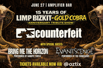 LIMP BIZKIT 'Gold Cobra' 15 Year Anniversary Tribute w/ Bring Me The Horizon & Evanescence Tributes | Amplifier Bar