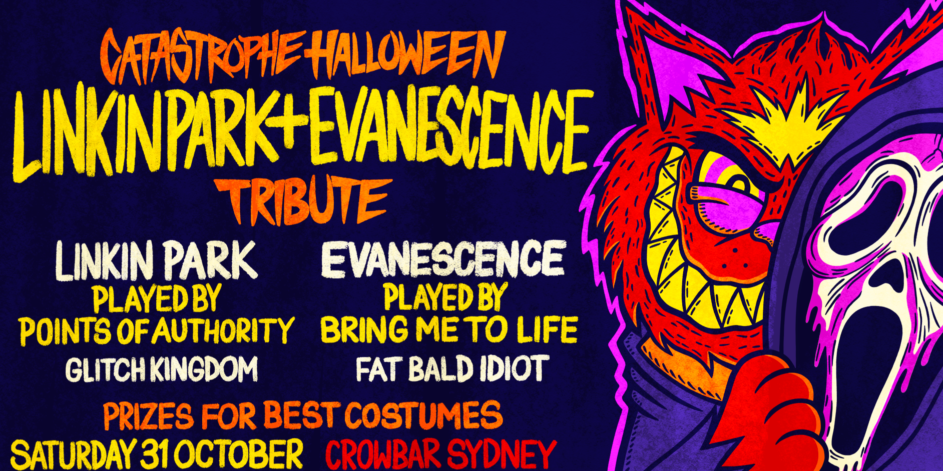 Halloween Linkin Park and Evanescence Tribute