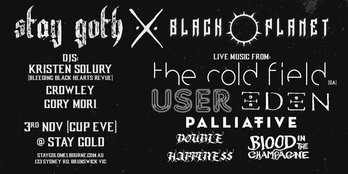 STAY GOTH x BLACK PLANET