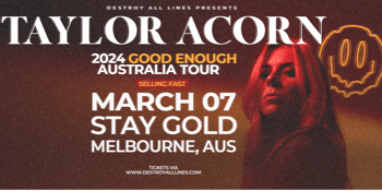Taylor Acorn: Good Enough Tour
