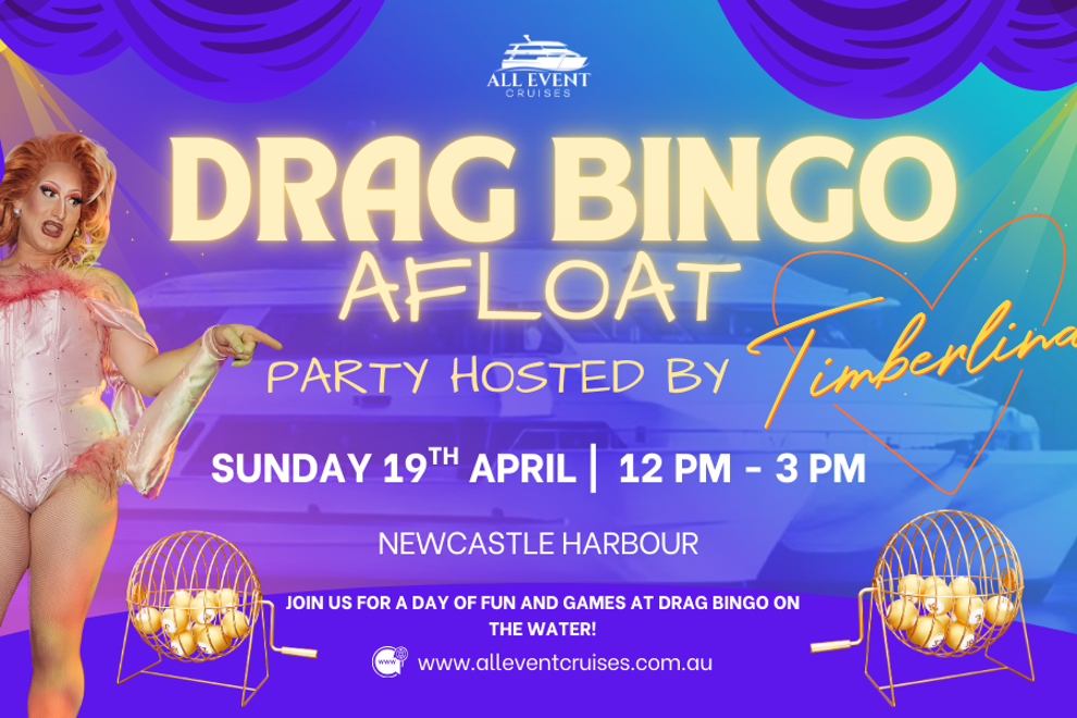 Drag Bingo Afloat | Newcastle Harbour Cruise