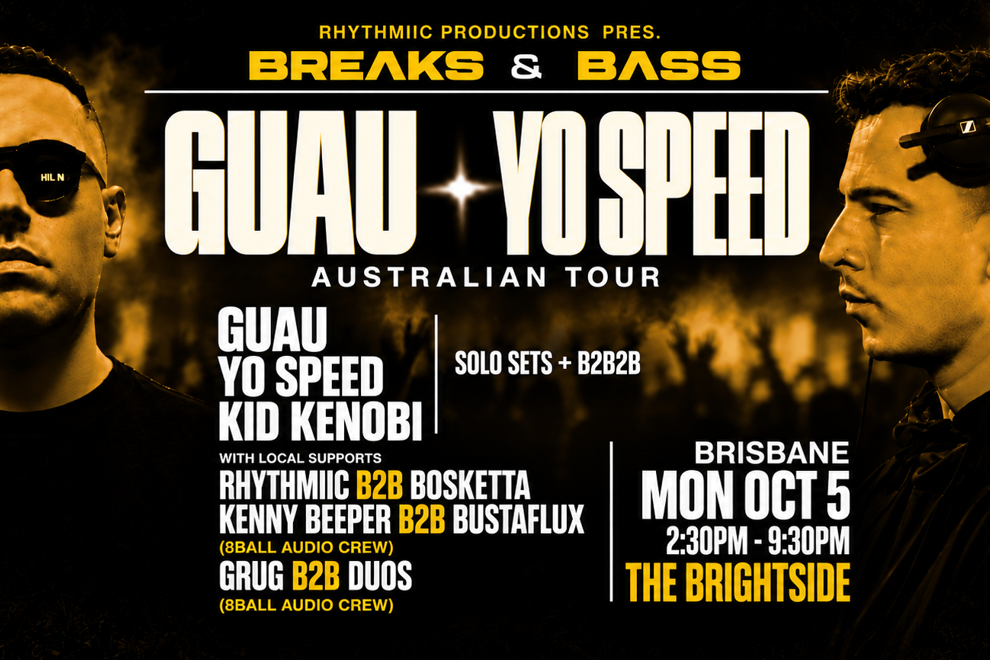 GUAU x YO SPEED OZ TOUR | BRE?KS & B?SS | BRISBANE