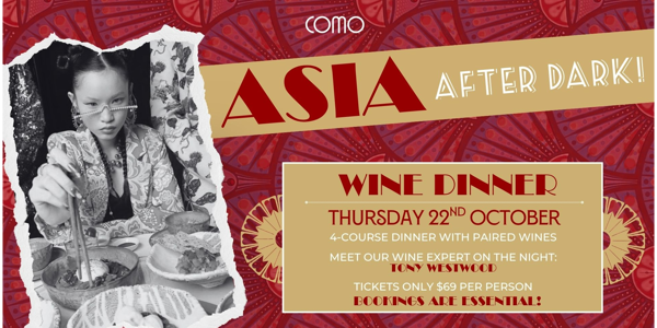 Wine Dinner: Asia After Dark!