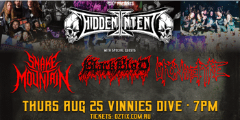 Hidden Intent, Snake Mountain, Deadyet? and Upon the Prye