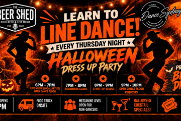 LEARN TO LINE DANCE AT THE BEER SHED!