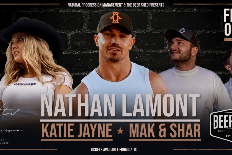 Nathan Lamont, Katie Jayne and Mak + Shar | Live at The Beer Shed