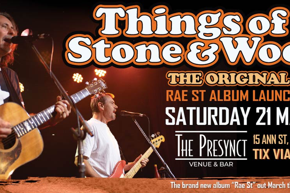 Things Of Stone And Wood (The Original Duo) - Rae St Album Launch