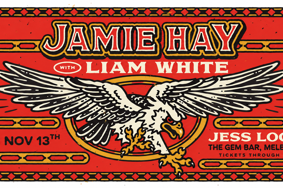 Jamie Hay with Liam White