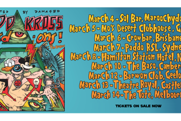 REDD KROSS (USA) + THE HARD-ONS feat. Tim Rogers – Australian Co-Headline Tour 2026!