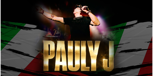 PARTY WITH PAULY J & His Band | Official Swiss Italian Festa Event live at Hepburn Palais - Concert poster
