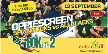 Bokville 2 - Bokke (RSA) vs All Blacks (NZ) - LIVE