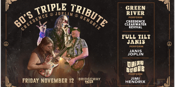 60s Rock Triple Tribute - Creedence: Joplin: Hendrix